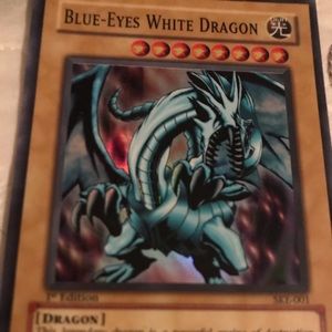 Yugioh blue eyes white dragon 1st edition